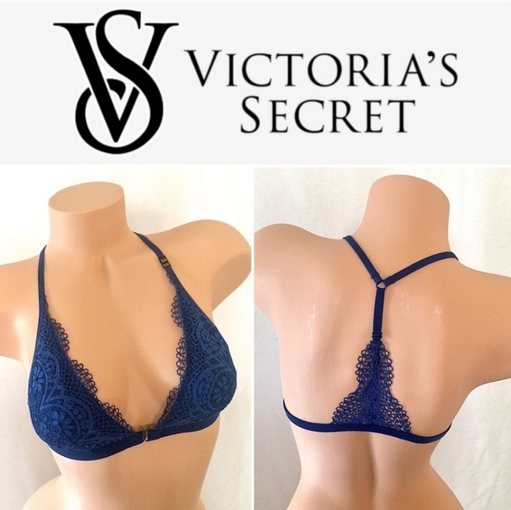 NWOT Victoria's Secret Front Close Lace Bralette
